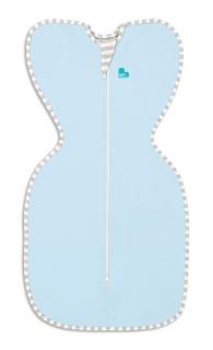 Swaddle UP - Zavinovačka, veľkosť XS, modrá - 1  FÁZA, 0-2m, 2-3,2kg