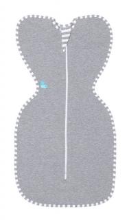 Swaddle UP - Zavinovačka, veľkosť XS, šedá - 1  FÁZA, 0-2m, 2-3,2kg