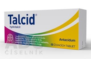 TALCID tbl mnd 500 mg (blis.PP/Al) 1x50 ks