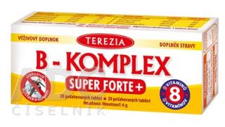 TEREZIA B-KOMPLEX SUPER FORTE+ 1x20 TBL