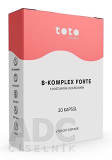 TOTO B-KOMPLEX FORTE cps s postupným uvoľňovaním 1x20 ks (3.3)