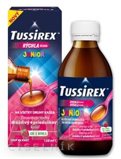 TUSSIREX Junior sirup; {1x120 ml}