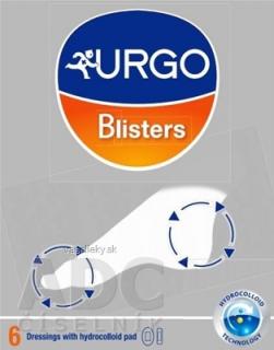 URGO Blisters Na pľuzgiere hydrokoloidná náplasť, 2 veľkosti, 1x6 ks