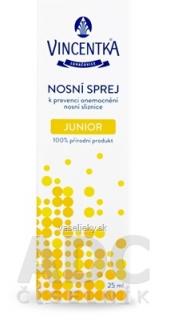 VINCENTKA NOSOVÝ SPREJ JUNIOR hypotonický 1x25 ml