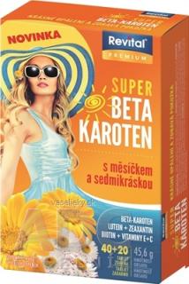 VITAR SUPER BETA KAROTÉN tbl s nechtíkom a sedmokráskou 40 + 20 zadarmo (60 ks)