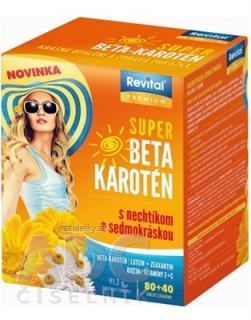 VITAR SUPER BETA KAROTÉN tbl s nechtíkom a sedmokráskou 80 + 40 zadarmo (120 ks)