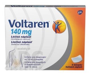 Voltaren 140 mg liečivá náplasť (1x5 ks)