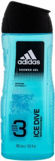Adidas Ice Dive Men sprchový gél 400 ml