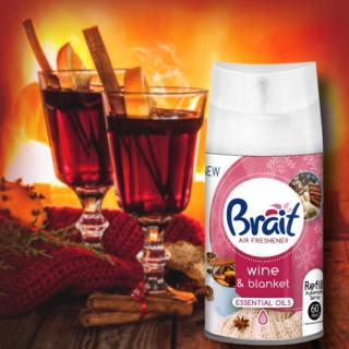 Brait wine osviežovač vzduchu náhradná náplň 250 ml