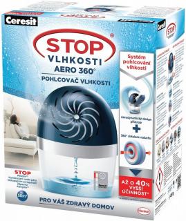 CERESIT Stop vlhkosti Aero 360° prístroj + tableta 450g