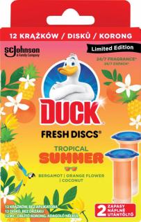 Duck Fresh Discs WC NÁPLŇ 2x36ml Tropical Summer