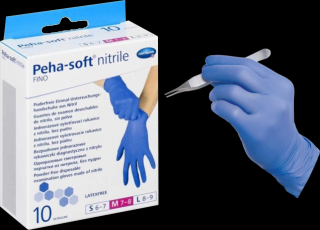 HARTMANN rukavice Peha-soft Nitrile 10ks L