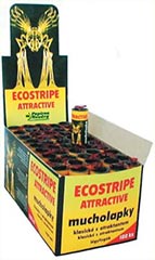 Mucholapka Ecostripe attractive 1 ks (Balenie obsahuje 100ks)