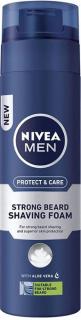 Nivea Protect Strong Beard pena na holenie 200 ml