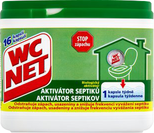WC NET Professional aktivátor septikov 16ks
