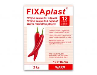 2ks FIXAplast®hrejivá relaxačná náplasť 12x16cm