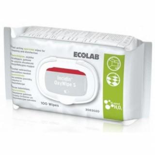 Ecolab USA Incidin Oxywipes čistiace a dezinfekčné utierky 100ks