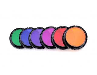 Kolorterapia - Farebné filtre k biolampe MediLight