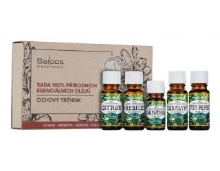 Saloos Čuchový tréning - Sada 100% prírodných esenciálnych olejov