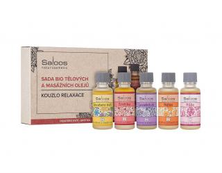 Saloos Kúzlo relaxácie - Sada bio telových a masážnych olejov