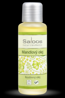 Saloos Mandľový rastlinný olej lisovaný za studena 250 ml