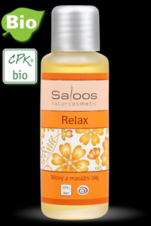 Saloos telový a masážny olej Relax 250ml