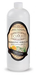 Tomfit masážna emulzia základná 1000 ml