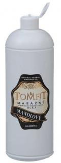Tomfit masážny olej mandľový 1L
