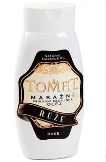 Tomfit - Masážny olej Ruža 250 ml