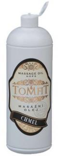 TOMFIT masážny olej s extraktom chmeľu - 1l