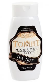 Tomfit - Masážny rastlinný olej Tea tree 250 ml