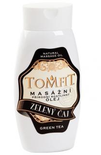 Tomfit - Masážny rastlinný olej Zelený čaj 250 ml