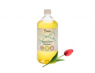 VERANA Tulipán rastlinný masážny olej 1000ml