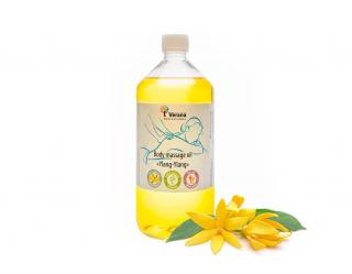VERANA Ylang Ylang rastlinný masážny olej 1000ml