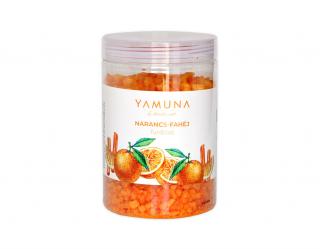 YAMUNA Pomarančovo-škoricová morská soľ do kúpeľa 1kg