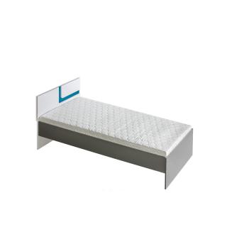 Detská posteľ Apetito A12 Farba: Biela + Antracit + tyrkysová