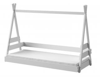 Detská posteľ Tipi Farba: Biela