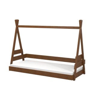 Detská posteľ Tipi Farba: Orech