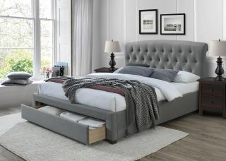 Manželská posteľ Avanti 160 Farba: Sivá