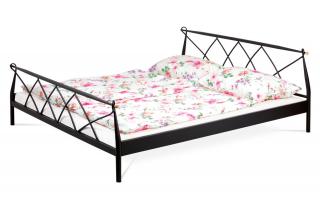 Manželská posteľ BED-1907 bk Farba: Čierna
