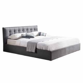 Manželská posteľ ELSIE sivá Rozmer: 180x200 cm