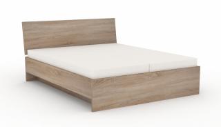 Manželská posteľ REA OXANA UP 160/180 Farba: Dub bardolino, Rozmer: 160x200cm