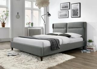 Manželská posteľ Santino 160 Farba: Sivá