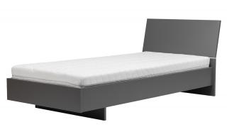 ZONDA posteľ Z12 Farba: Sivá