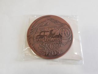 Plaketa ŠKODA 1203 - bronzová ; 010003 (Plaketa ŠKODA 1203 - bronzová)