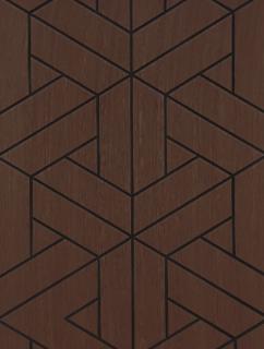 Chita Wood - drevený dekoračný panel Farba: American Walnut