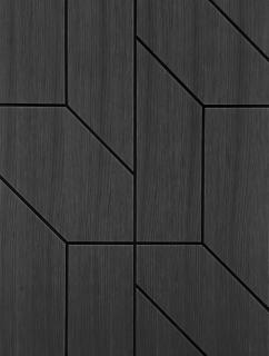 Deko Wood - drevený dekoračný panel Farba: Oak - Satin Black