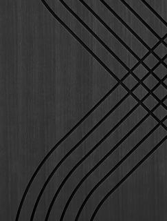 Infinity Wood - drevený dekoračný panel Farba: Oak - Satin Black