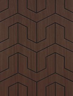 Obu Wood - drevený dekoračný panel Farba: American Walnut