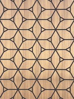 Seto Wood - drevený dekoračný panel Farba: Fumed Oak